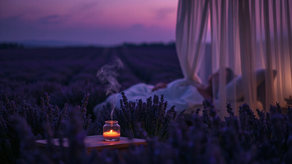 lavender scent improves sleep