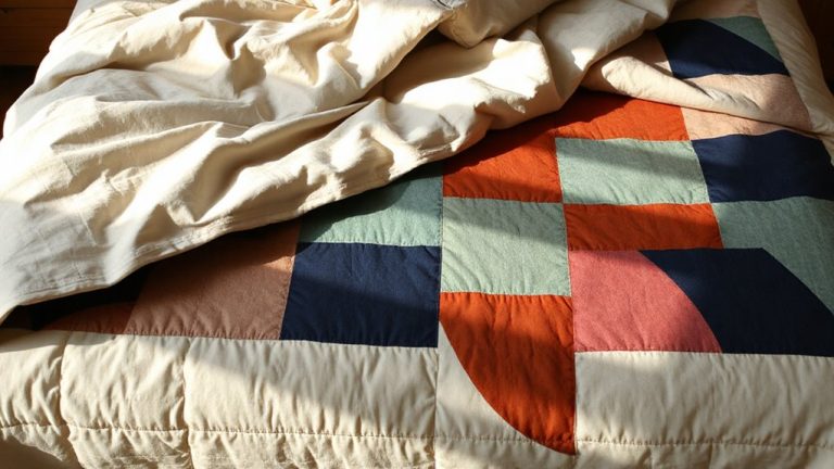 layer quilt under duvet