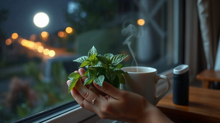 lemon balm for nighttime asthma