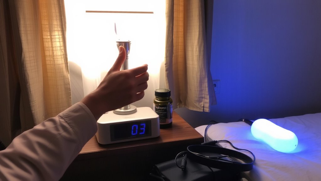 light and melatonin timing