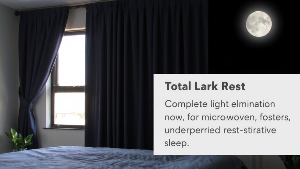 light blocking curtains improve sleep
