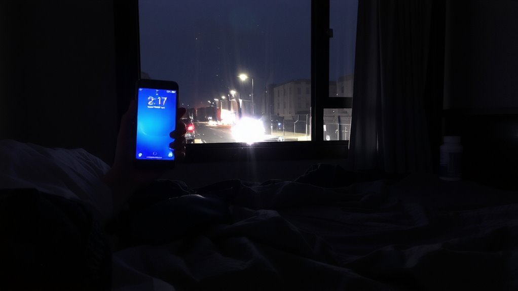 light delays melatonin worsens dspd