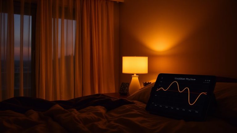 light dimming entrains sleep cycles