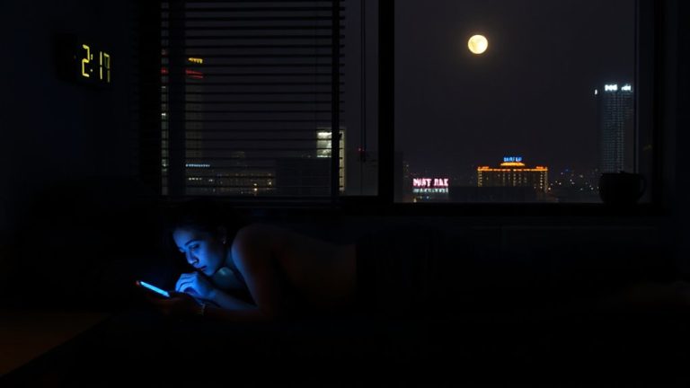 light disrupts biological timing