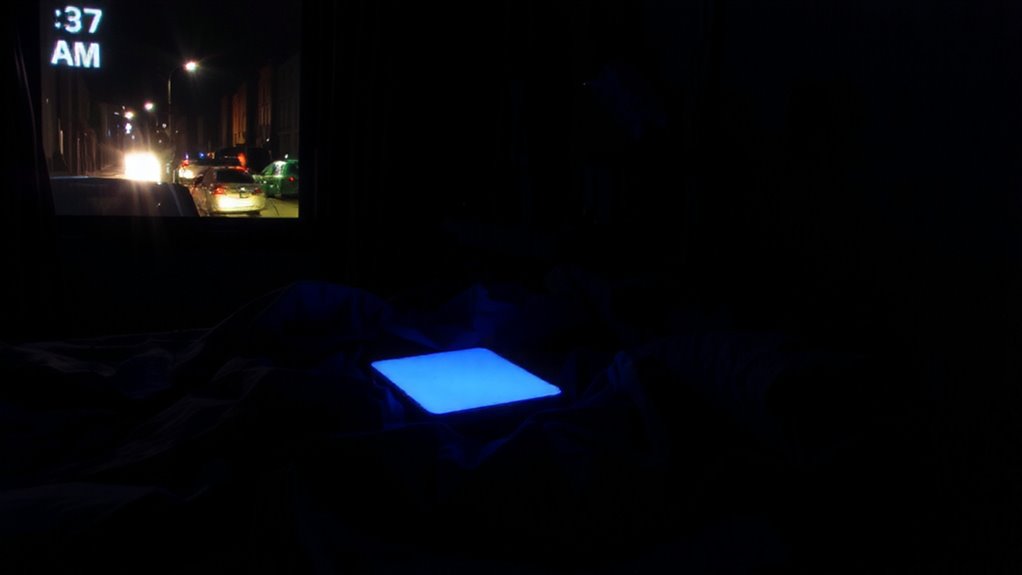 light disrupts sleep cycles