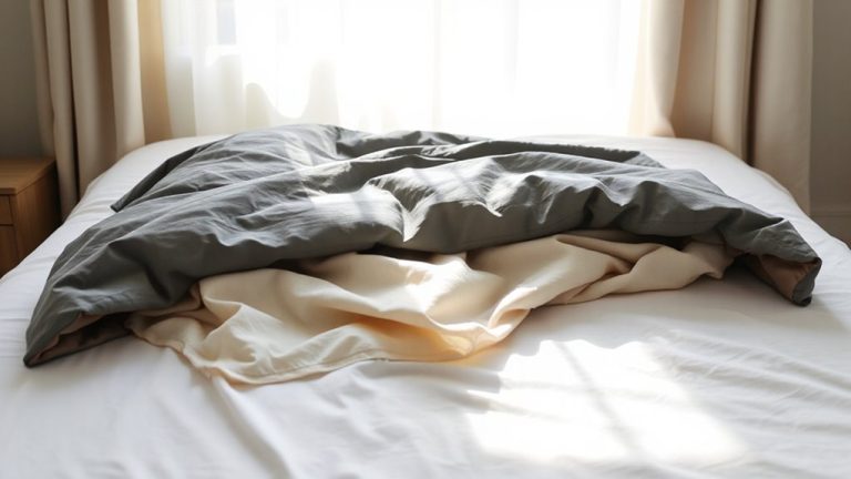 lightweight blanket under duvet