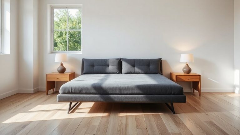 low profile bed frames