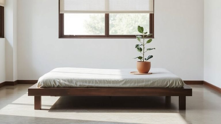 low profile bed styles