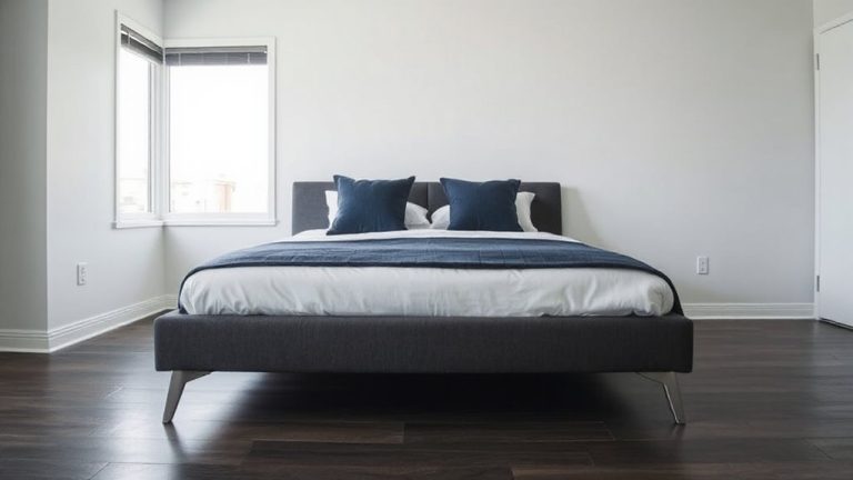 low profile king bed frames