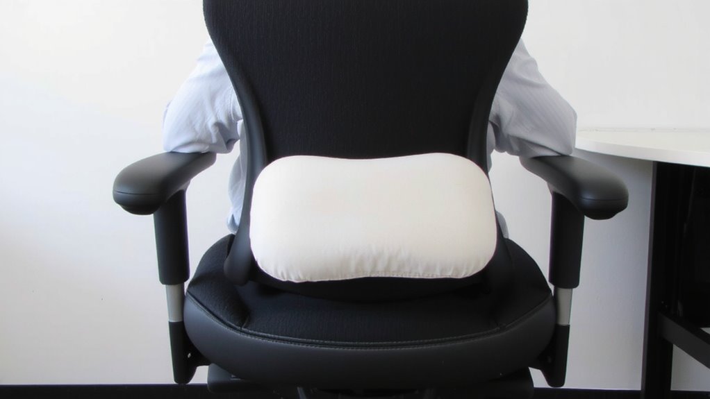 lumbar support for spinal alignment