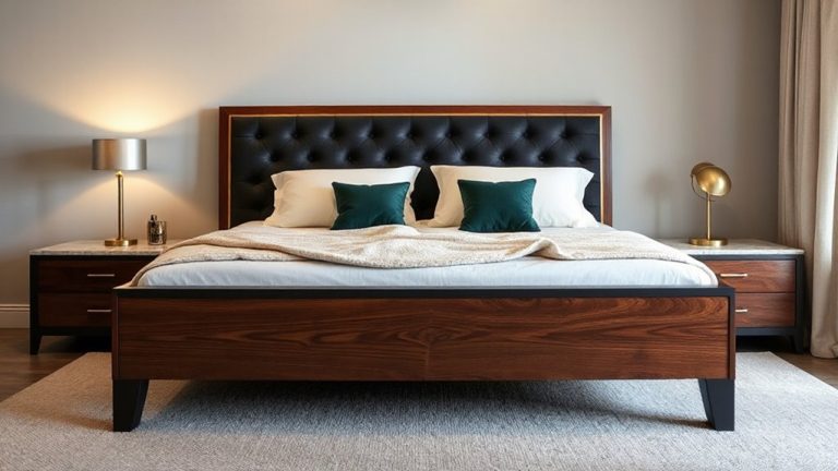luxurious king size bed frames