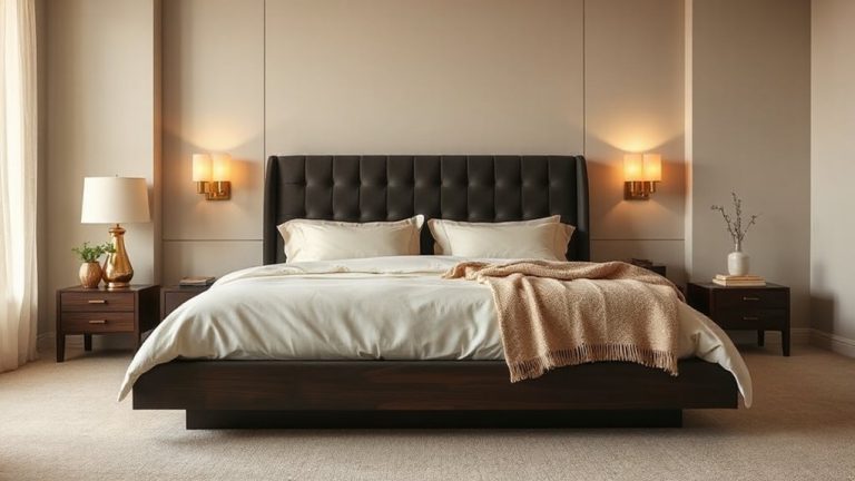 luxury bed frames elevated