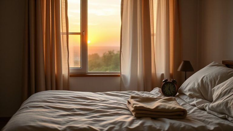manage sleep schedule early