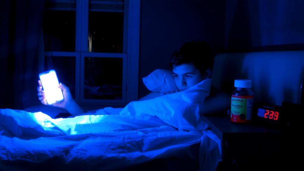 melatonin delay bedtime resistance