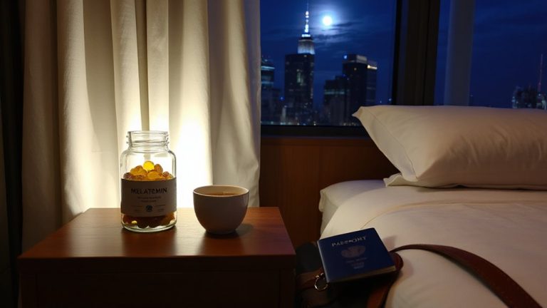 melatonin supplements for jet lag