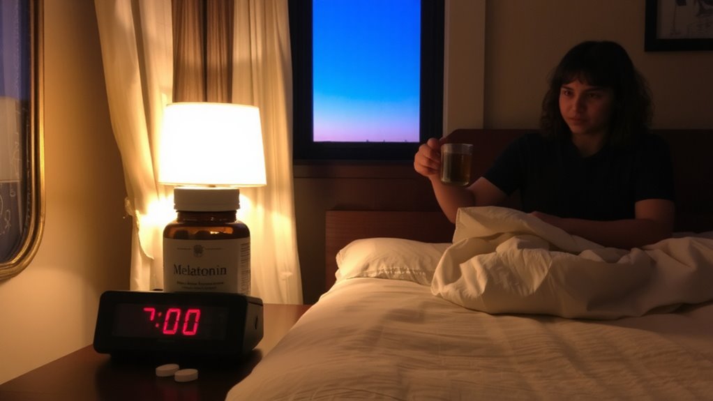 melatonin times sleep onset