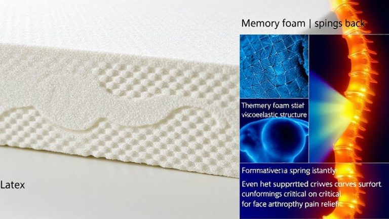memory foam benefits for facet arthropathy