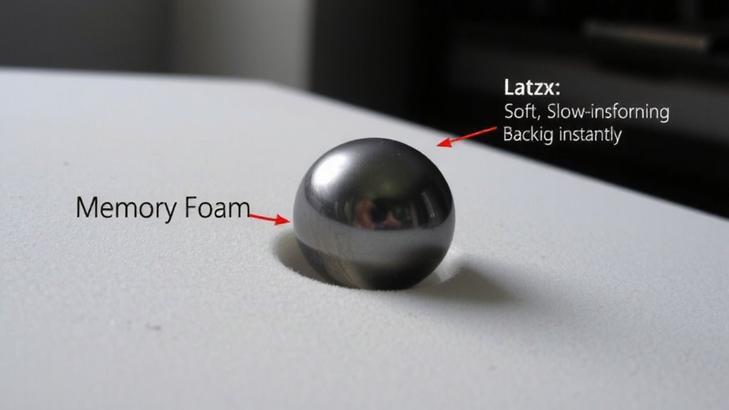 memory foam for pressure relief