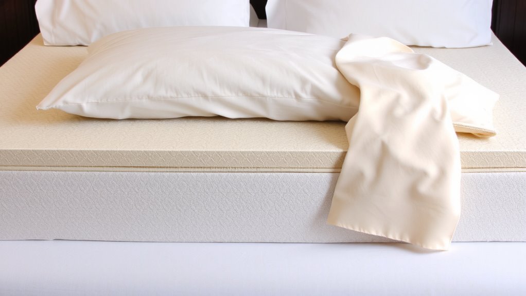 memory foam softens firm innerspring
