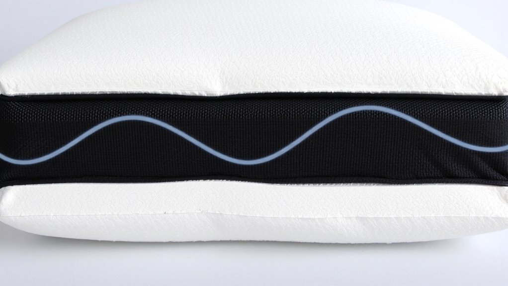 mesh vents enhance airflow and cooling