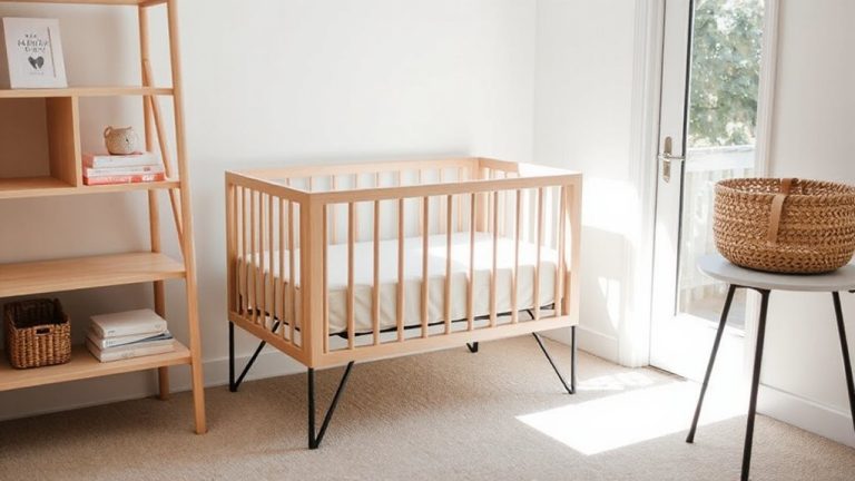 mini cribs for small spaces
