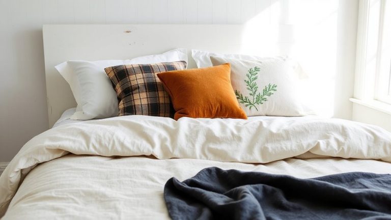 mix seasonal pillows smartly