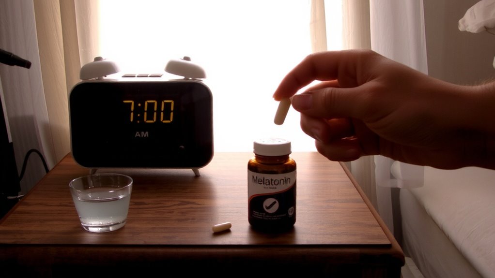 morning melatonin delays sleep cycle