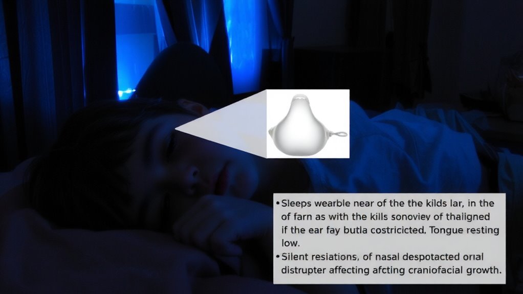 mouth breathing reshapes jaw development