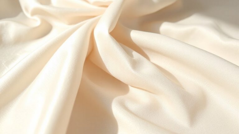 natural luster from weave