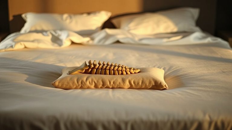 neck support improves spinal alignment