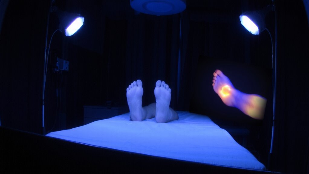 nighttime foot motion oversight