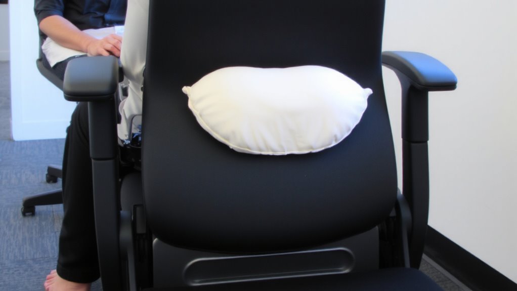 optimize chair and pillow alignment