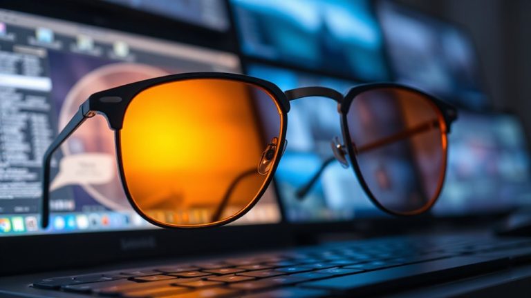 orange blue light glasses