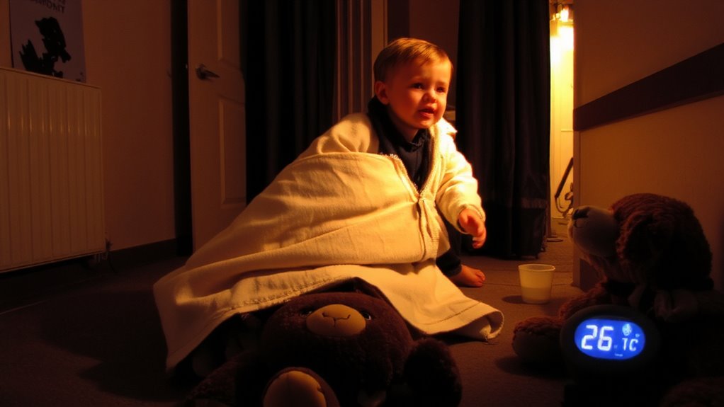 overheating disrupts toddler sleep quality