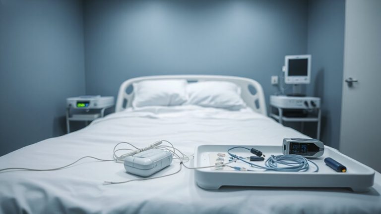 overnight sleep monitoring procedure