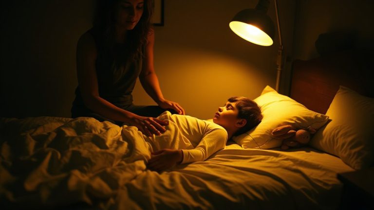 parental presence improves sleep