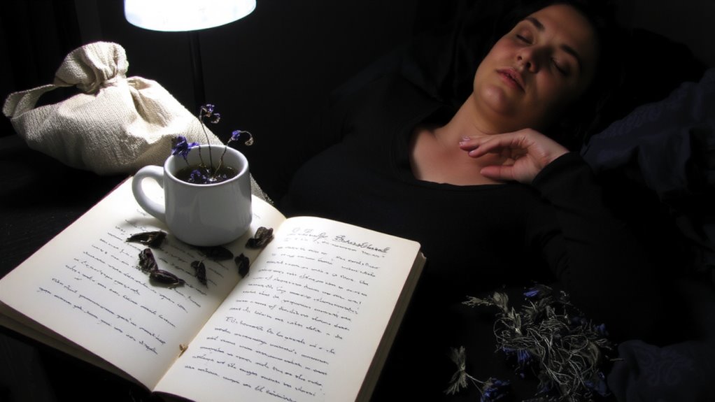passionflower calms nighttime anxiety