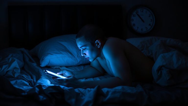 phone use worsens neck and sleep