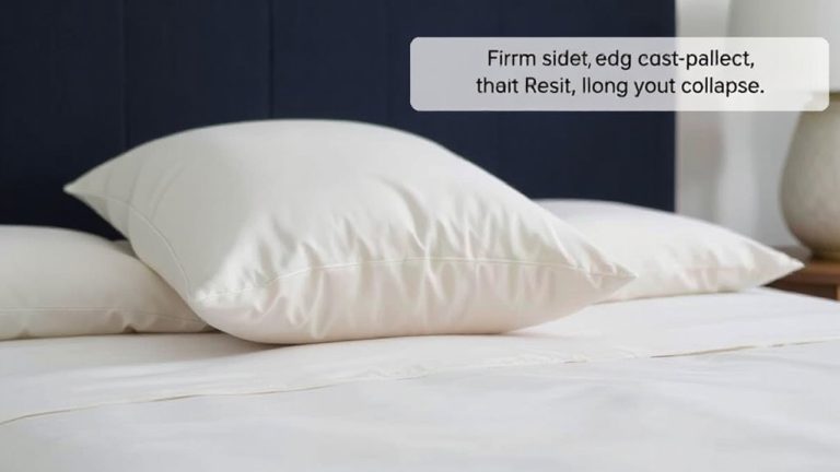 pillow edge support priority