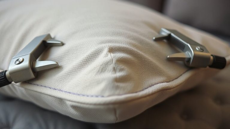 pillow seam reinforcement testing