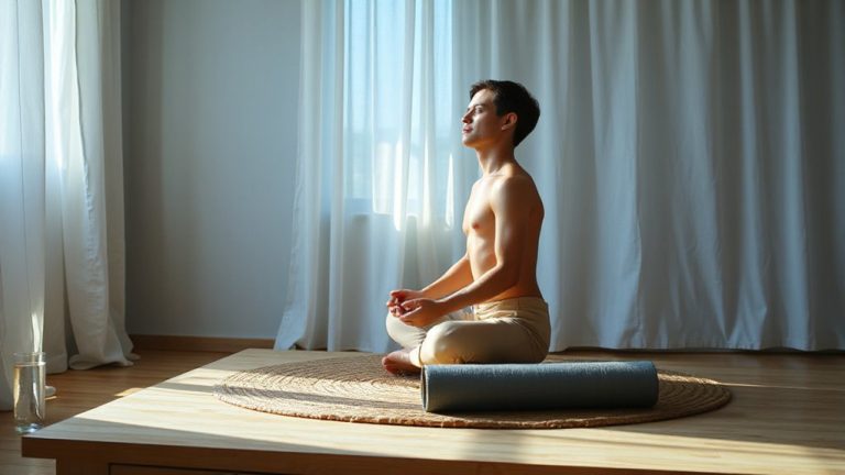 post exercise meditation enhances sleep