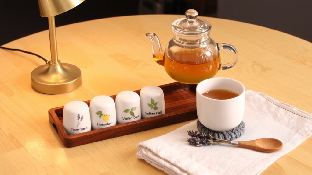 quiet corner tea station