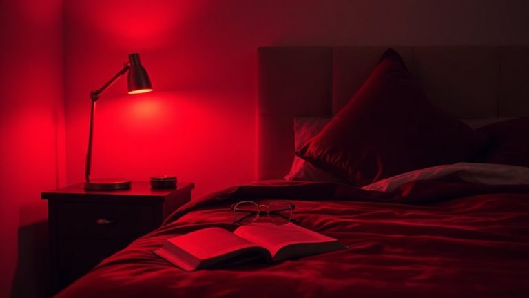 red light bulbs for sleep