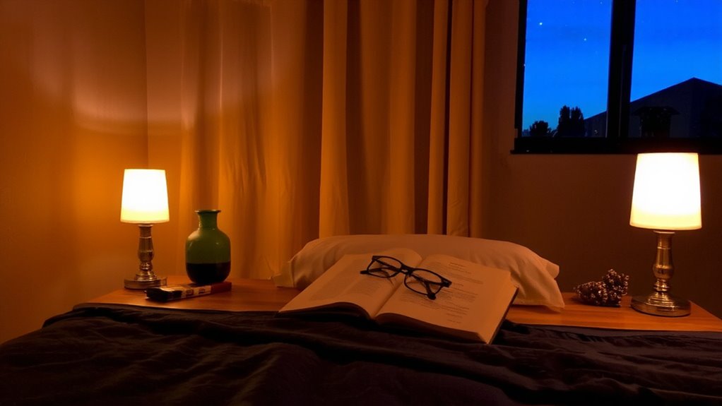 reduce blue light evenings