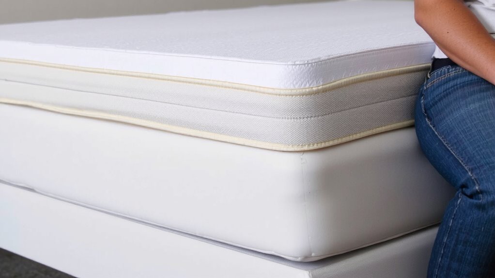 reinforced edges enhance comfort and durability