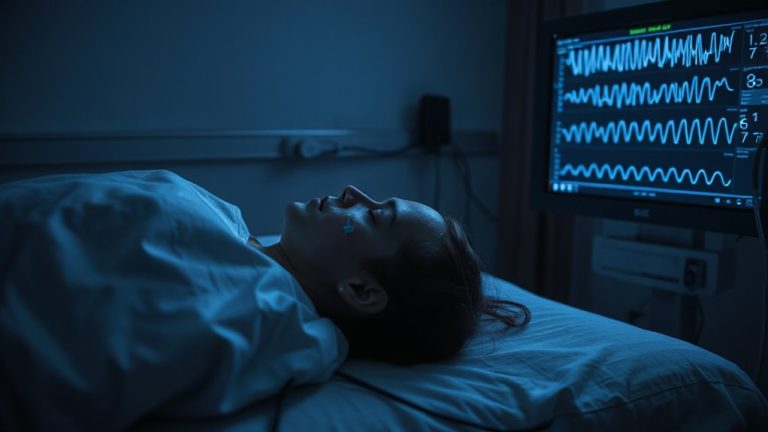 rem onset detection via polysomnography