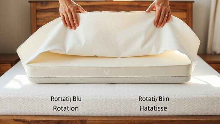 rotate mattress layers monthly