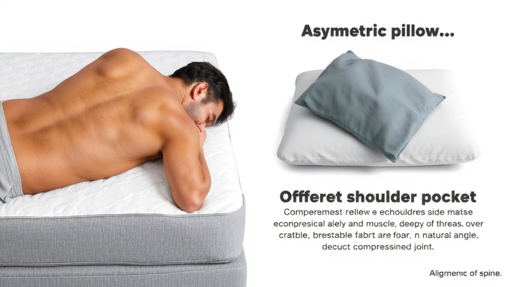 shoulder pressure and spinal alignment