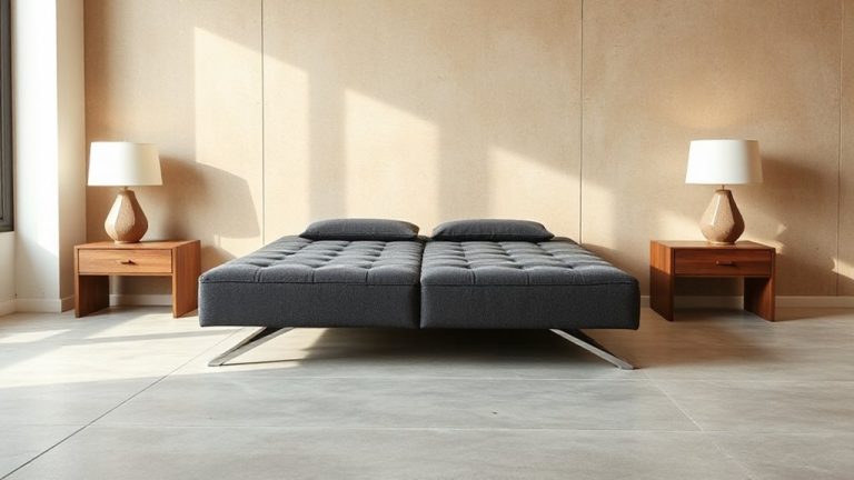sleek sturdy bed frames