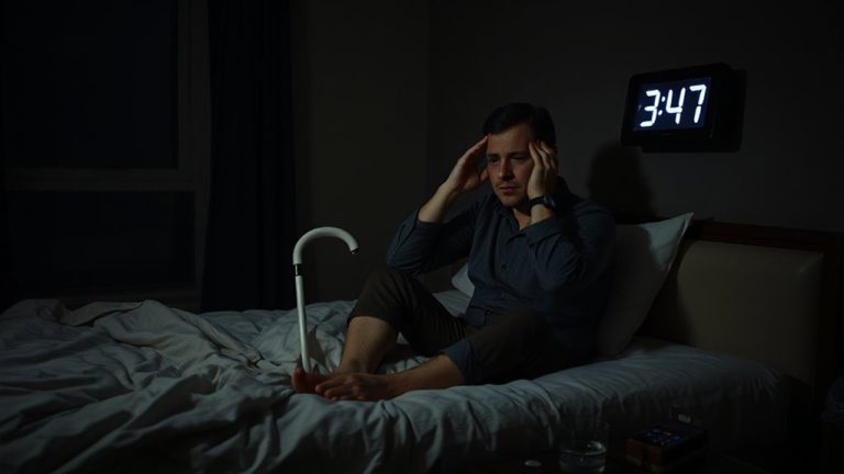 sleep disruption in blindness